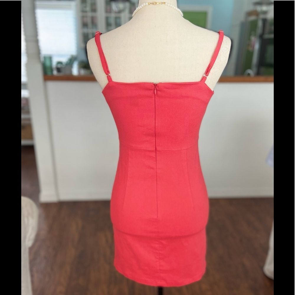 Red Mini Y2K Dress M💋🌹 - Picture 3 of 4
